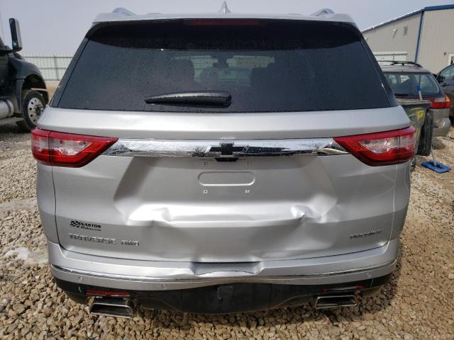 1GNEVKKW0KJ277451 - 2019 CHEVROLET TRAVERSE PREMIER SILVER photo 6