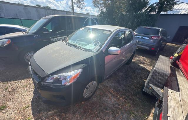 ML32AUHJ3MH011398 - 2021 MITSUBISHI MIRAGE ES SILVER photo 2