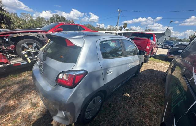 ML32AUHJ3MH011398 - 2021 MITSUBISHI MIRAGE ES SILVER photo 4