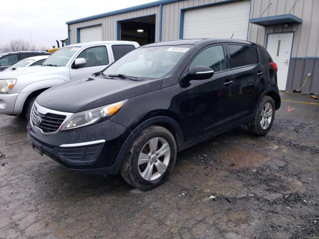 KNDPB3A28D7441706 - 2013 KIA SPORTAGE BASE BLACK photo 1