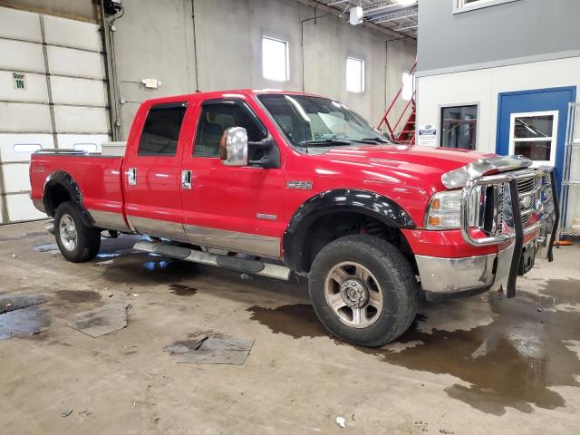 1FTWW31P16EA57597 - 2006 FORD F350 SRW SUPER DUTY RED photo 4