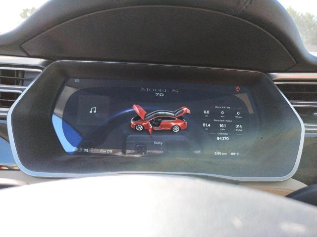 5YJSA1E19FF118121 - 2015 TESLA MODEL S Qırmızı foto 9