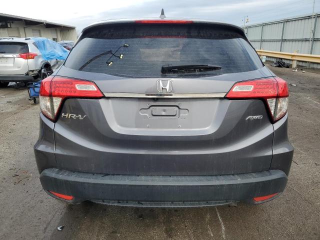 3CZRU6H33MM708382 - 2021 HONDA HR-V LX GRAY photo 6