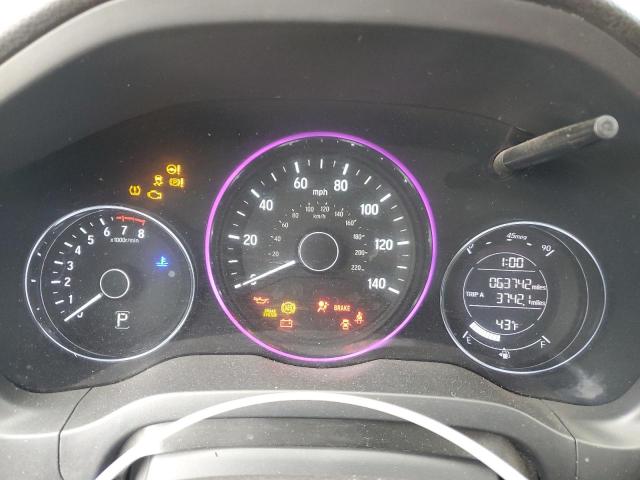 3CZRU6H33MM708382 - 2021 HONDA HR-V LX GRAY photo 9