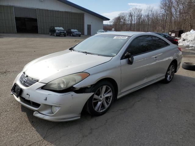 4T1CA38P14U018403 - 2004 TOYOTA CAMRY SOLA SE SILVER photo 1