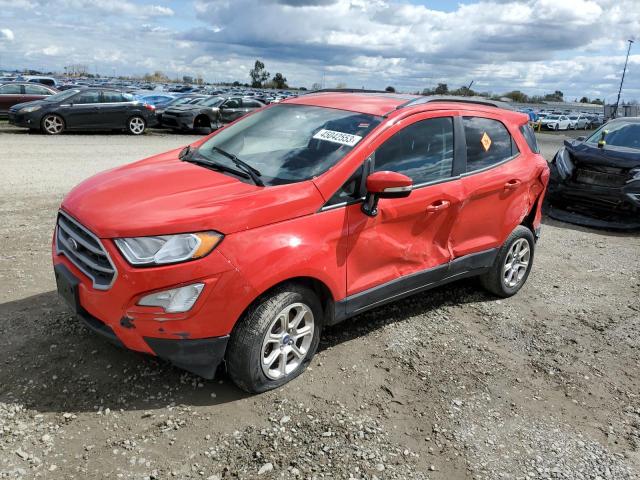 MAJ3S2GE2LC332003 - 2020 FORD ECOSPORT SE RED photo 1