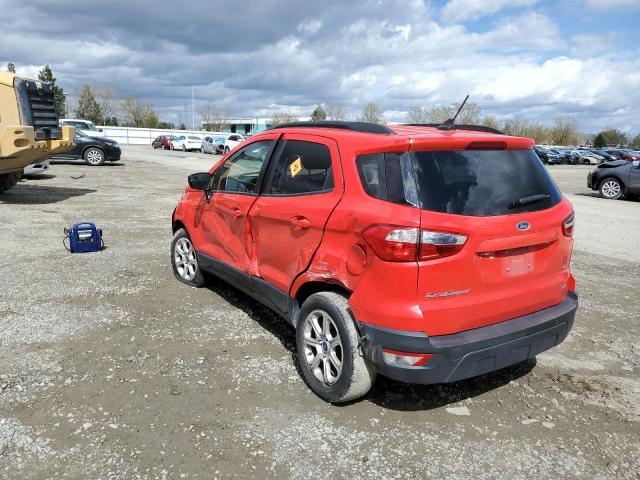 MAJ3S2GE2LC332003 - 2020 FORD ECOSPORT SE RED photo 2