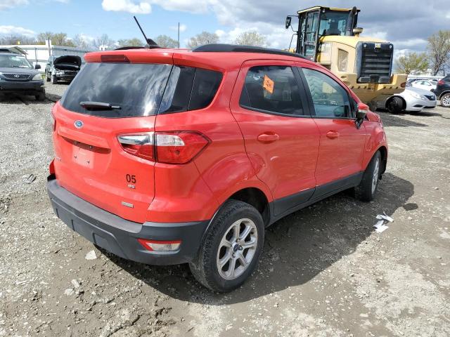 MAJ3S2GE2LC332003 - 2020 FORD ECOSPORT SE RED photo 3