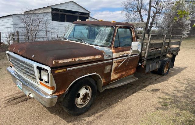 F37SUEG5432 - 1979 FORD F350 BROWN photo 2