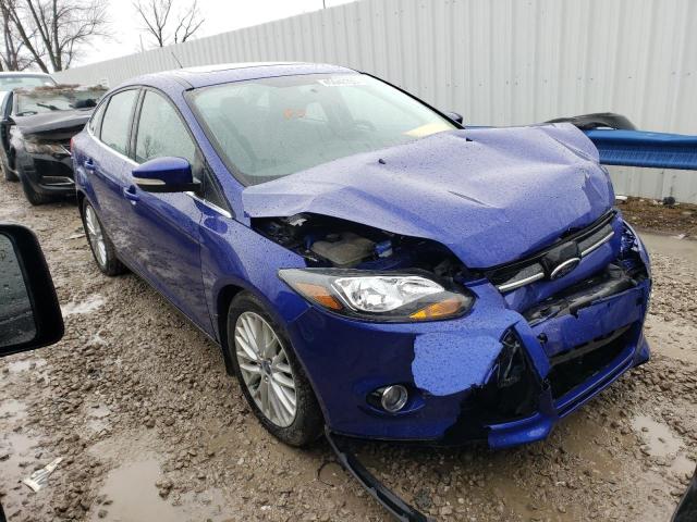 1FADP3J2XDL136726 - 2013 FORD FOCUS TITANIUM BLUE photo 4