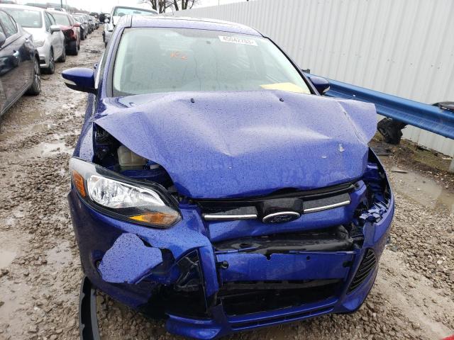 1FADP3J2XDL136726 - 2013 FORD FOCUS TITANIUM BLUE photo 5