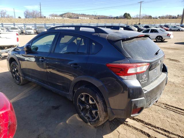 JF2GTABC0JH323326 - 2018 SUBARU CROSSTREK PREMIUM GRAY photo 2