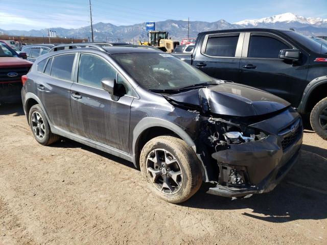 JF2GTABC0JH323326 - 2018 SUBARU CROSSTREK PREMIUM GRAY photo 4