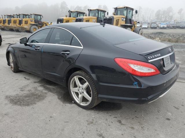 WDDLJ9BB2DA069405 - 2013 MERCEDES-BENZ CLS 550 4MATIC BLACK photo 2