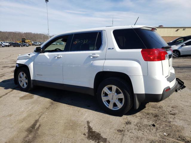 2GKFLVEK9E6285485 - 2014 GMC TERRAIN SLE WHITE photo 2