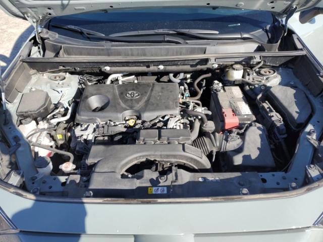 2T3P1RFV7MW171123 - 2021 TOYOTA RAV4 XLE GRAY photo 12