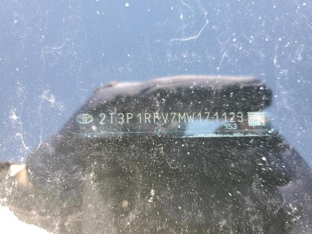 2T3P1RFV7MW171123 - 2021 TOYOTA RAV4 XLE GRAY photo 13