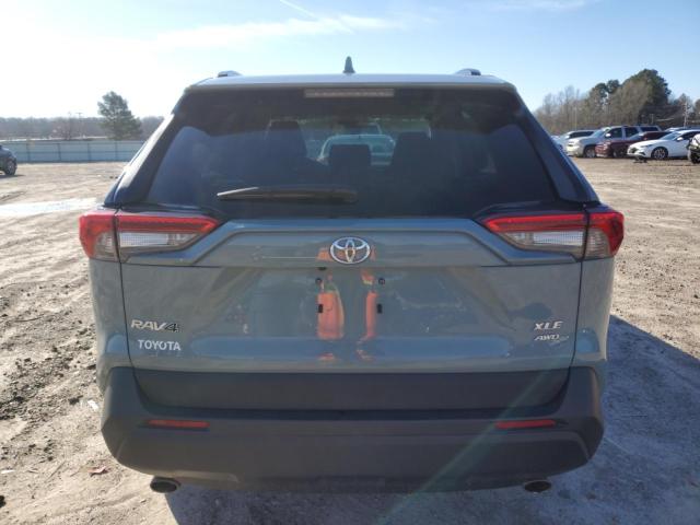 2T3P1RFV7MW171123 - 2021 TOYOTA RAV4 XLE GRAY photo 6