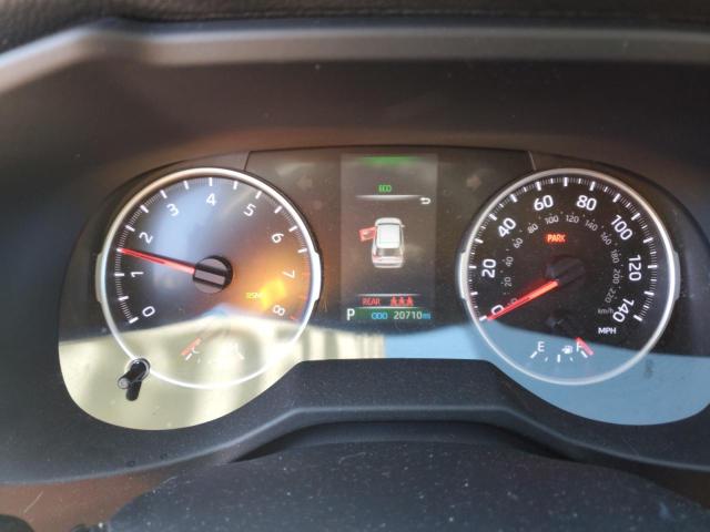 2T3P1RFV7MW171123 - 2021 TOYOTA RAV4 XLE GRAY photo 9