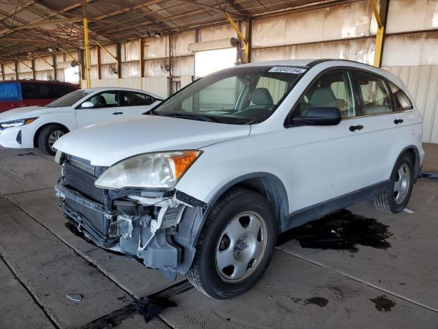 JHLRE38387C060113 - 2007 HONDA CR-V LX WHITE photo 1