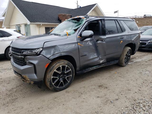 1GNSKRKD7MR353643 - 2021 CHEVROLET TAHOE K1500 RST GRAY photo 1