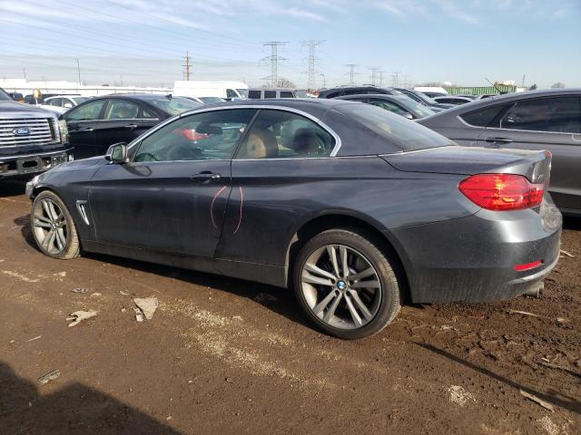 WBA3T1C55FP820198 - 2015 BMW 428 XI SULEV GRAY photo 2