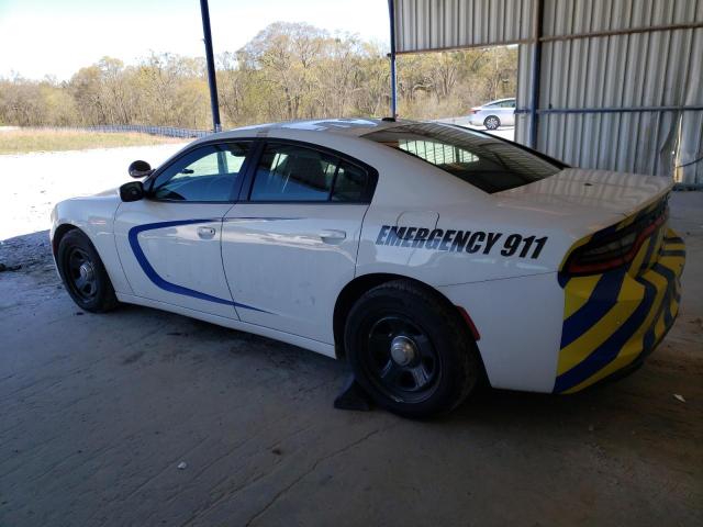 2C3CDXAT7KH538605 - 2019 DODGE CHARGER POLICE WHITE photo 2