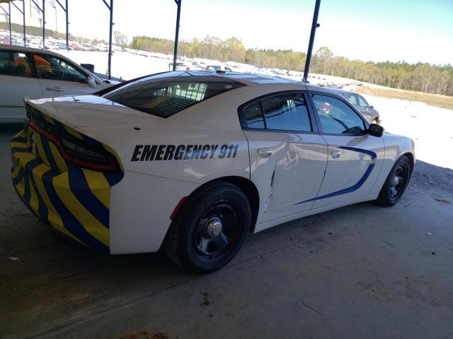 2C3CDXAT7KH538605 - 2019 DODGE CHARGER POLICE WHITE photo 3
