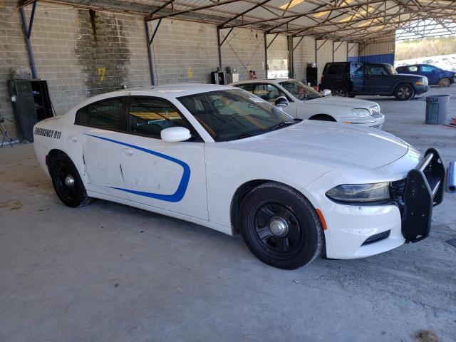 2C3CDXAT7KH538605 - 2019 DODGE CHARGER POLICE WHITE photo 4