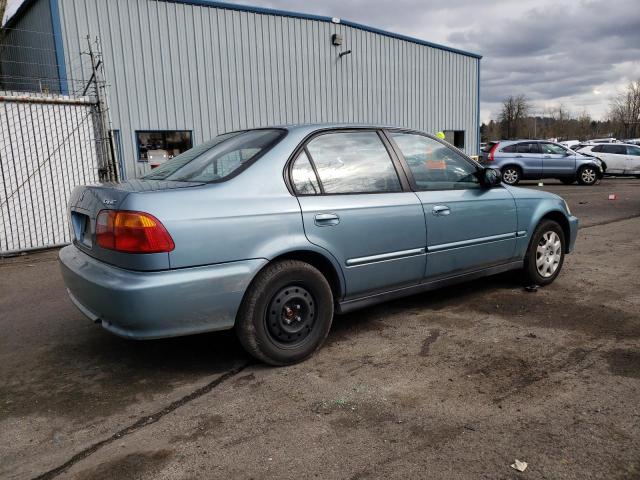 2HGEJ661XYH605741 - 2000 HONDA CIVIC BASE 蓝色 照片 3