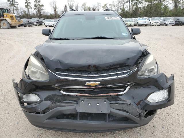 2GNALCEK3H6242119 - 2017 CHEVROLET EQUINOX LT BLACK photo 5