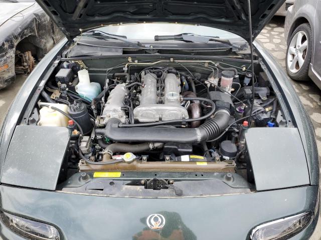 JM1NA3539V0728298 - 1997 MAZDA MX-5 MIATA GREEN photo 11