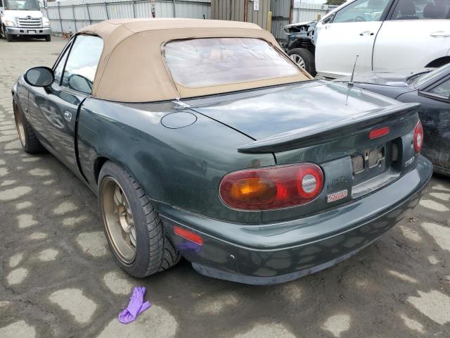 JM1NA3539V0728298 - 1997 MAZDA MX-5 MIATA GREEN photo 2