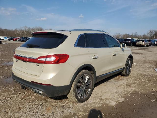 2LMTJ8LP3GBL78730 - 2016 LINCOLN MKX RESERVE Qəhvəyi foto 3