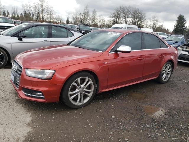 WAUBGAFL9EA109471 - 2014 AUDI S4 PREMIUM PLUS RED photo 1