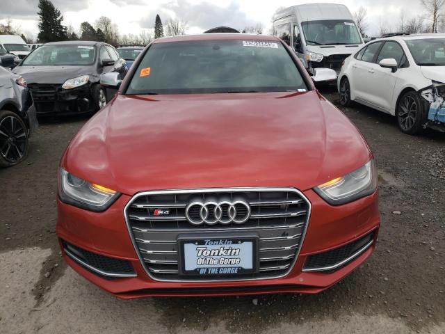 WAUBGAFL9EA109471 - 2014 AUDI S4 PREMIUM PLUS RED photo 5