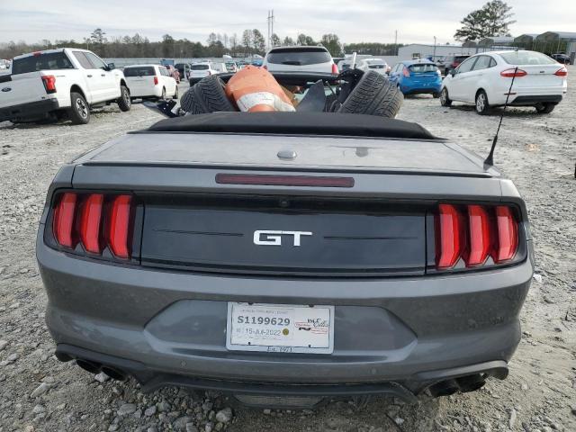 1FATP8FF2M5129522 - 2021 FORD MUSTANG GT GRAY photo 6