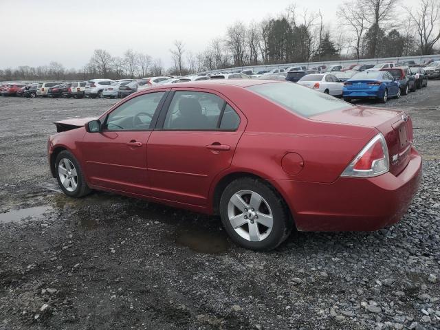 3FAHP07Z76R231379 - 2006 FORD FUSION SE RED photo 2