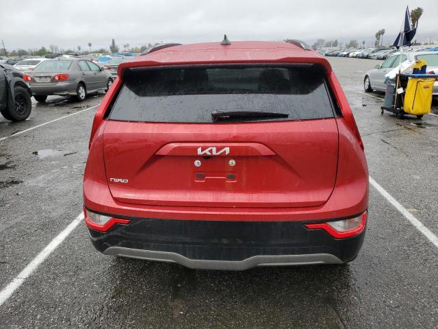 KNDCR3L14P5022668 - 2023 KIA NIRO WIND RED photo 6