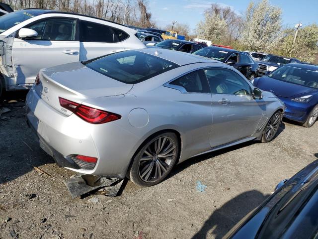 JN1EV7EK6HM361119 - 2017 INFINITI Q60 PREMIUM SILVER photo 3