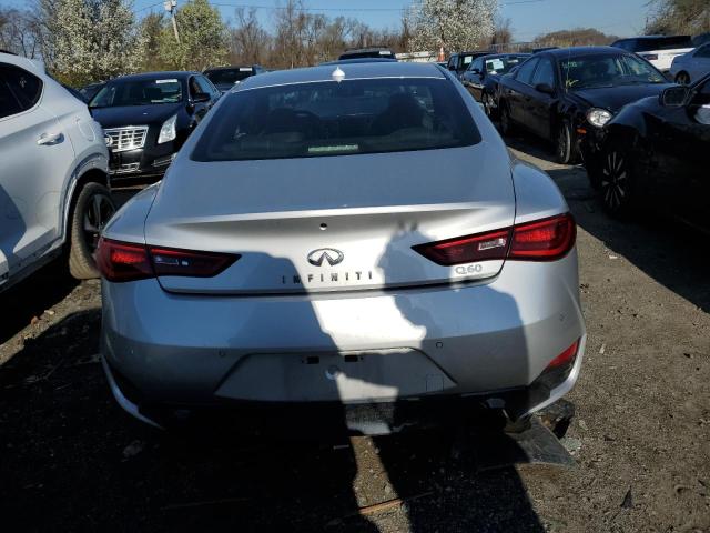 JN1EV7EK6HM361119 - 2017 INFINITI Q60 PREMIUM SILVER photo 6