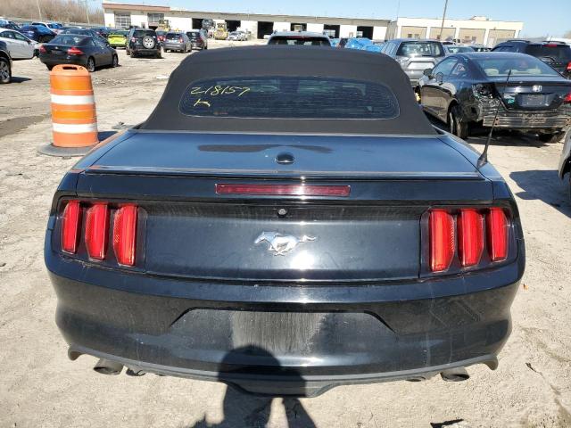 1FATP8UH9H5218157 - 2017 FORD MUSTANG BLACK photo 6