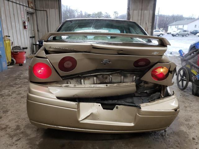 2G1WH55K549306576 - 2004 CHEVROLET IMPALA LS GOLD photo 6