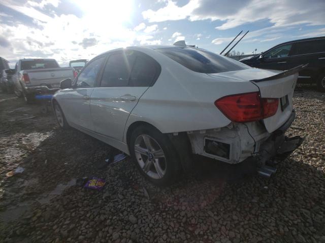 WBA3C1C53EK108106 - 2014 BMW 328 I SULEV WHITE photo 2