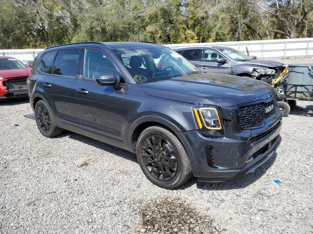 5XYP5DHC1NG195677 - 2022 KIA TELLURIDE SX GRAY photo 4