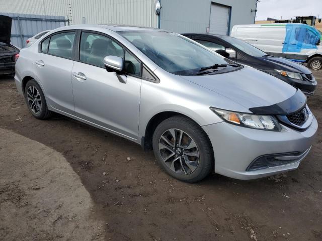 2HGFB2F59FH023933 - 2015 HONDA CIVIC LX SILVER photo 4