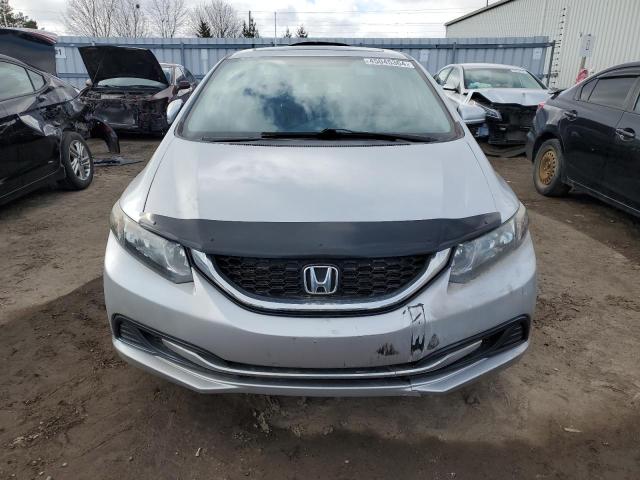 2HGFB2F59FH023933 - 2015 HONDA CIVIC LX SILVER photo 5