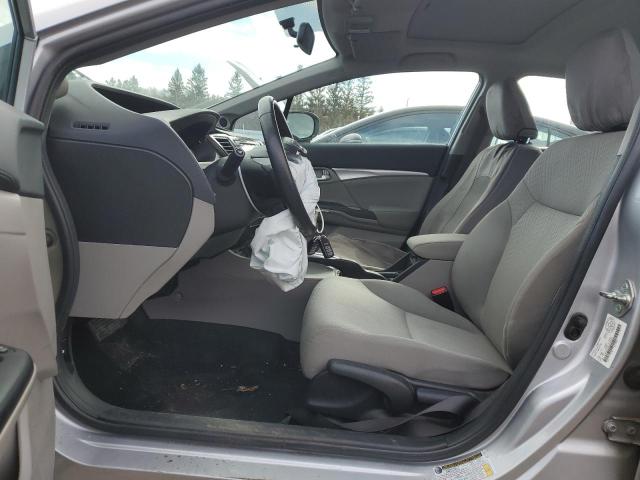 2HGFB2F59FH023933 - 2015 HONDA CIVIC LX SILVER photo 7