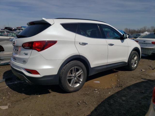 5NMZUDLB7JH063470 - 2018 HYUNDAI SANTA FE S WHITE photo 3