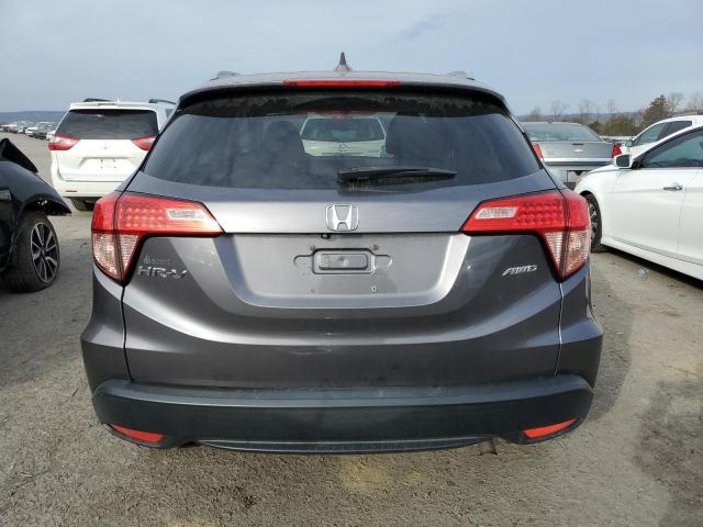 3CZRU6H75GM708035 - 2016 HONDA HR-V EXL GRAY photo 6